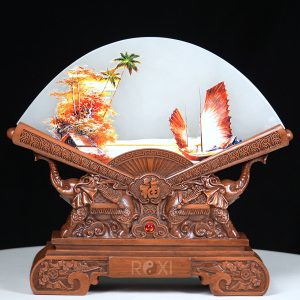 Alternative view of Quà tặng phong thủy: Tranh ngọc thuận buồm xuôi gió (mẫu 1)