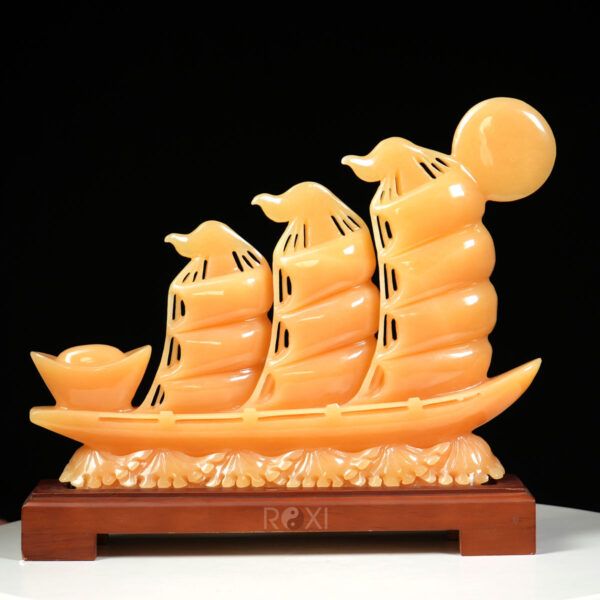 tượng thuyền buồm ngọc hoàng long