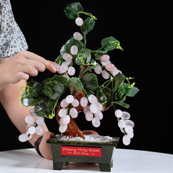 Cây nho thạch anh hồng