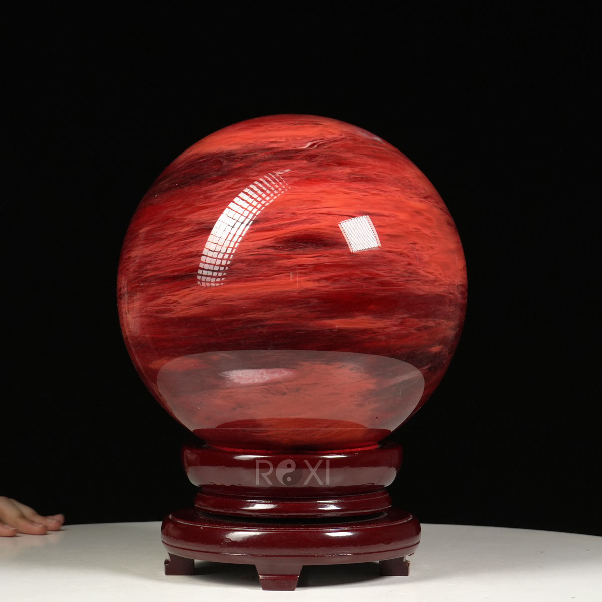 qua cau phong thuy mau do 126kg cd101022 5l1m