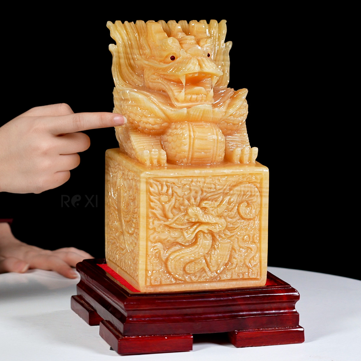 An rong ngoc hoang long 25cm 3