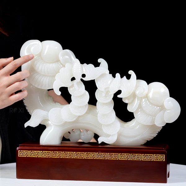 Gay nhu y bach ngoc 33cm 2