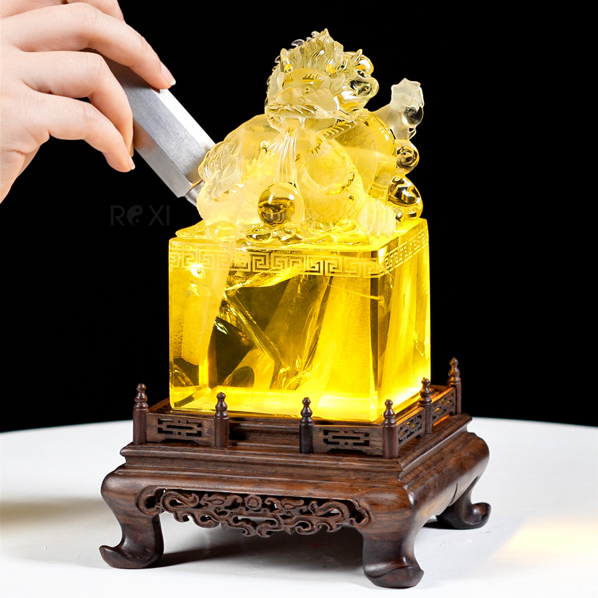 An rong thach anh vang VIP 2Kg 4