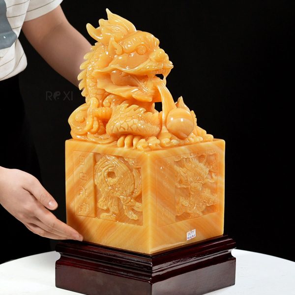 An rong ngoc hoang long 185 kg 18x18x36cm 4