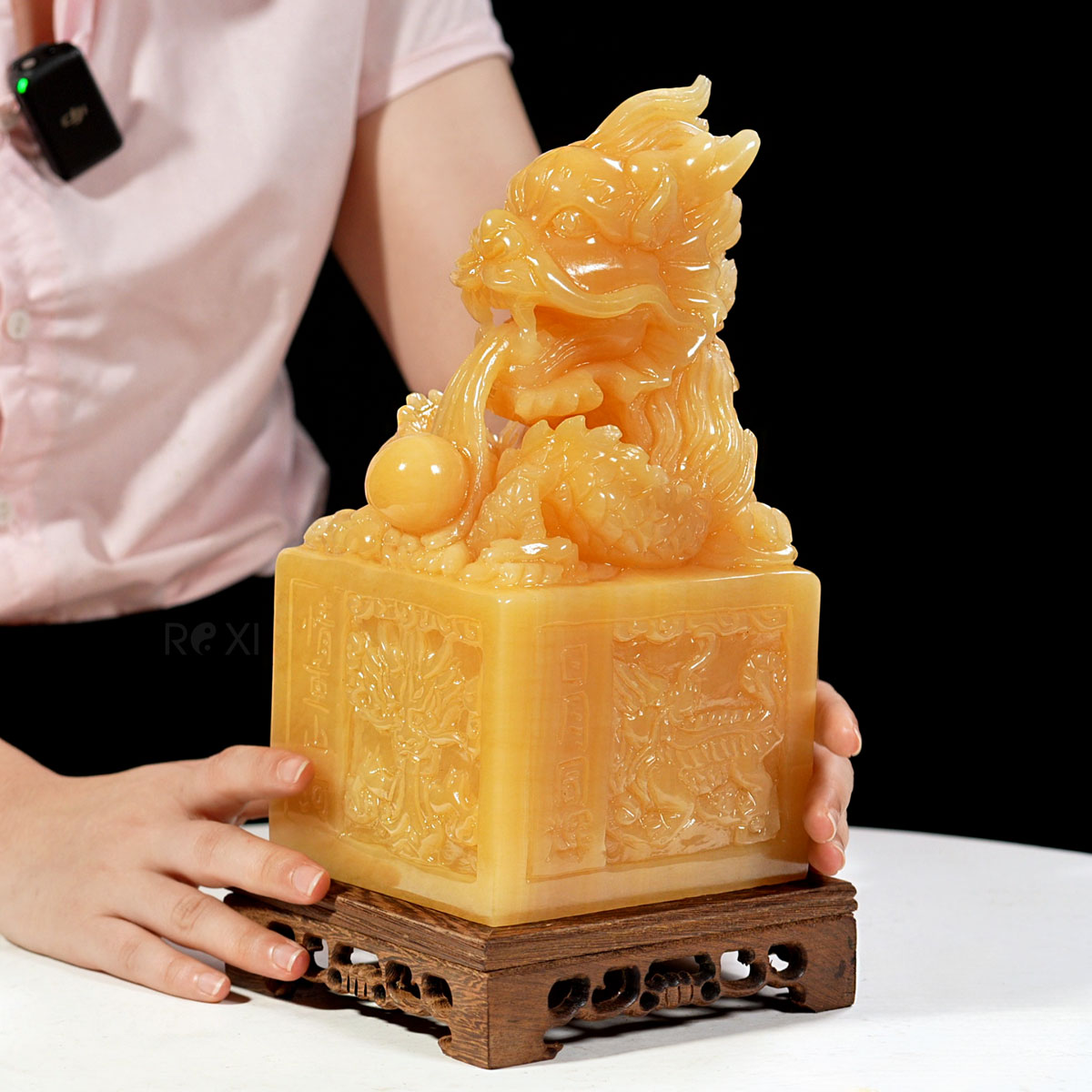 An rong ngoc hoang long cao 245cm nang 552k 1