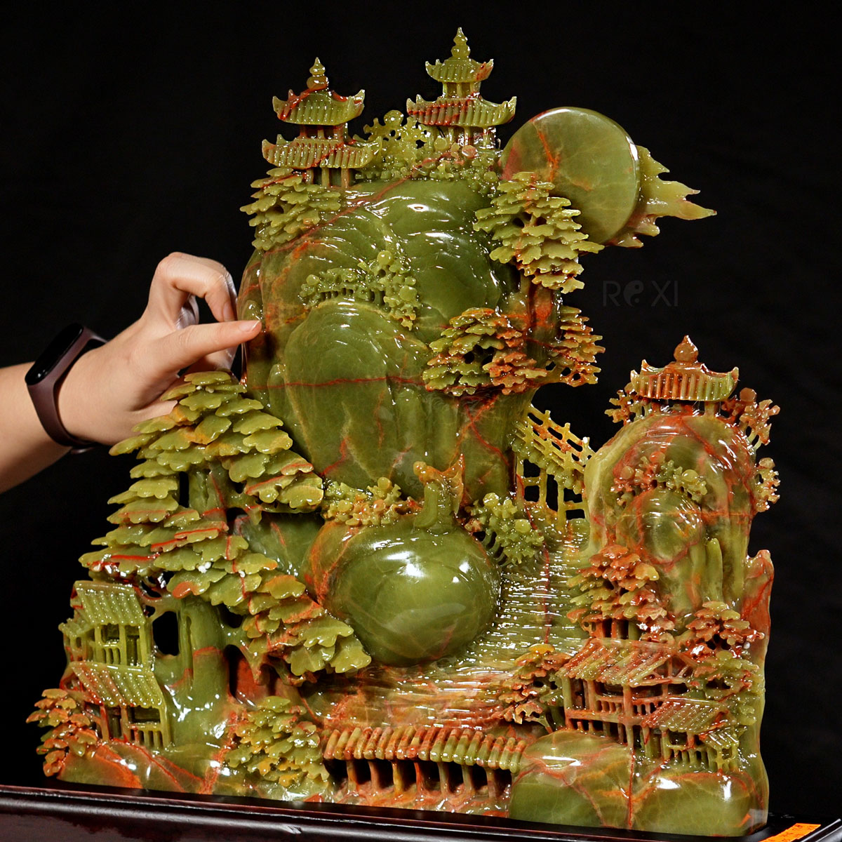 Tac pham tien canh ngoc onyx 51cm 2