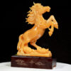 Tuong ngua phong thuy ngoc hoang long 46cm 1