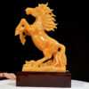 Tuong ngua phong thuy ngoc hoang long 46cm 2