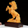 Tuong ngua phong thuy ngoc hoang long 46cm 4