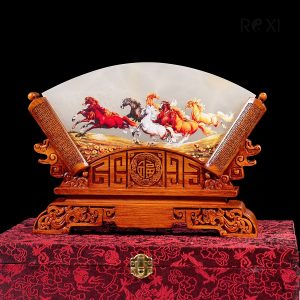 Tranh ngọc mã đáo thành công (mẫu 5)