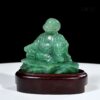 00 tuong chu tieu thach anh xanh 14cm 10841