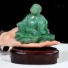 04 tuong chu tieu thach anh xanh 14cm 10841
