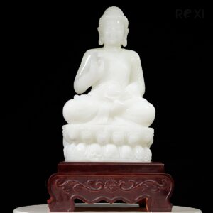 Alternative view of Tượng Phật Thích Ca Mâu Ni Ngọc Onyx 66cm