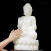 tuong phat thich ca mau ni ngoc onyx trang 66cm 8